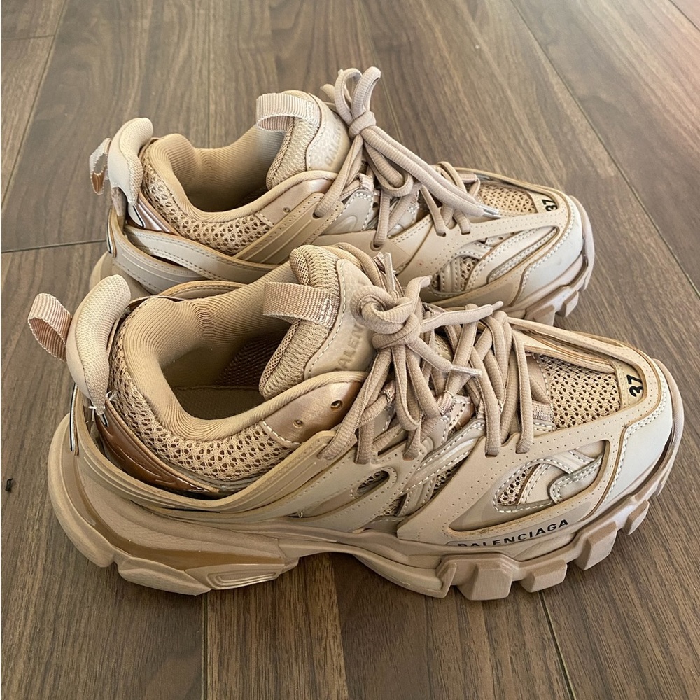 Balenciaga Beige Track Sneaker